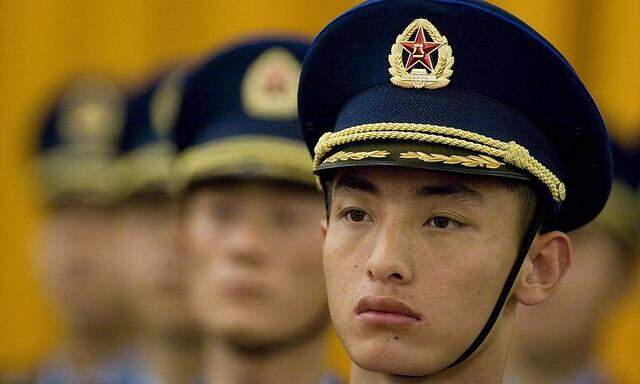 China wirbt auch in den Mittelschulen für talentierte Nachwuchsrekruten.