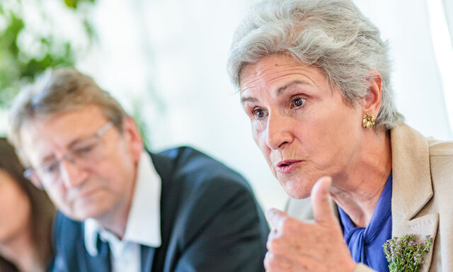 FLÖ-Bundesspitzenkandidatin Barbara Rosenkranz.