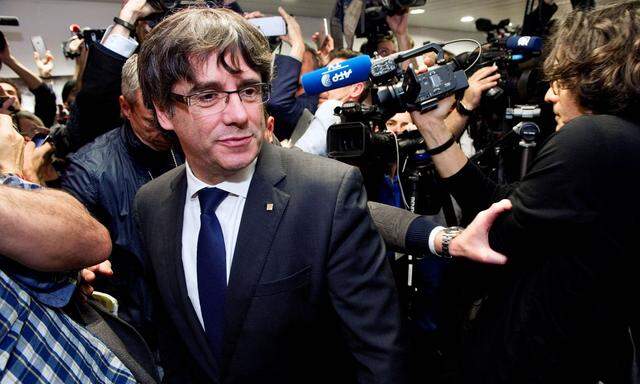 Carles Puigdemont erschien in Madrid nicht vor Gericht.