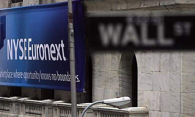 NYSE Euronext hat mit Gewinnrückgang zu kämpfen