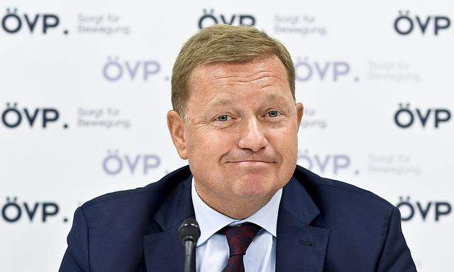 ÖVP-Generalsekretär Werner Amon