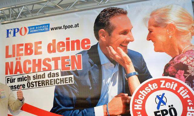 Plakat-Kampagne: FPÖ setzt auf 