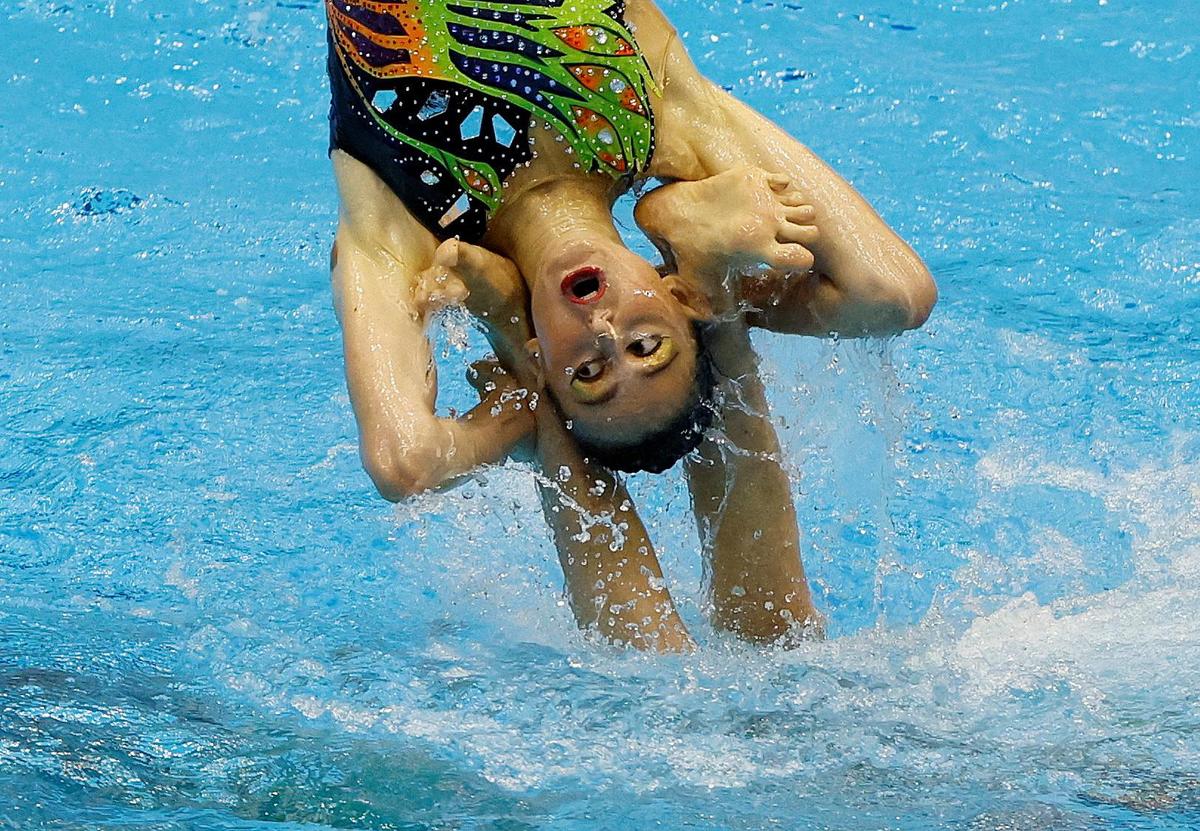 21. Juli: Die Wassersportmeisterschaften - diesmal in Japan - sorgen immer wieder für Schnappschüsse. 