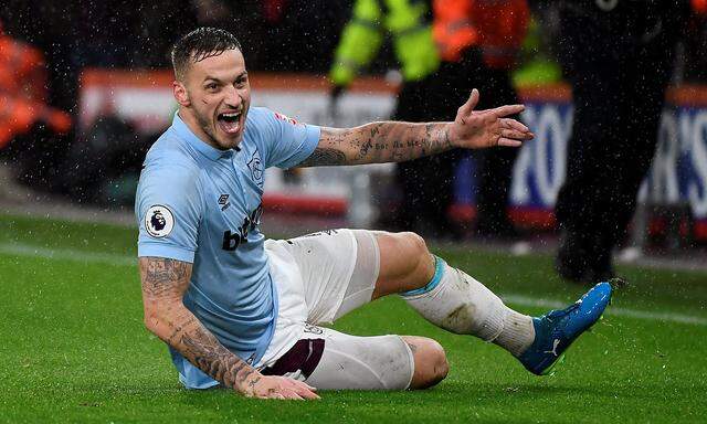 Arnautovic schoss West Ham beinahe zum Sieg.