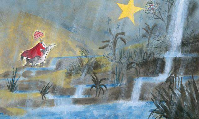 Nicht der glamouröse Tross der „Heiligen“ Drei Könige findet die Heilige Familie, sondern der kleine König Sevi aus dem Land der kleinen Wunder: Aus den Niederlanden kommt eines der berückendsten neueren Weihnachtsbücher.
