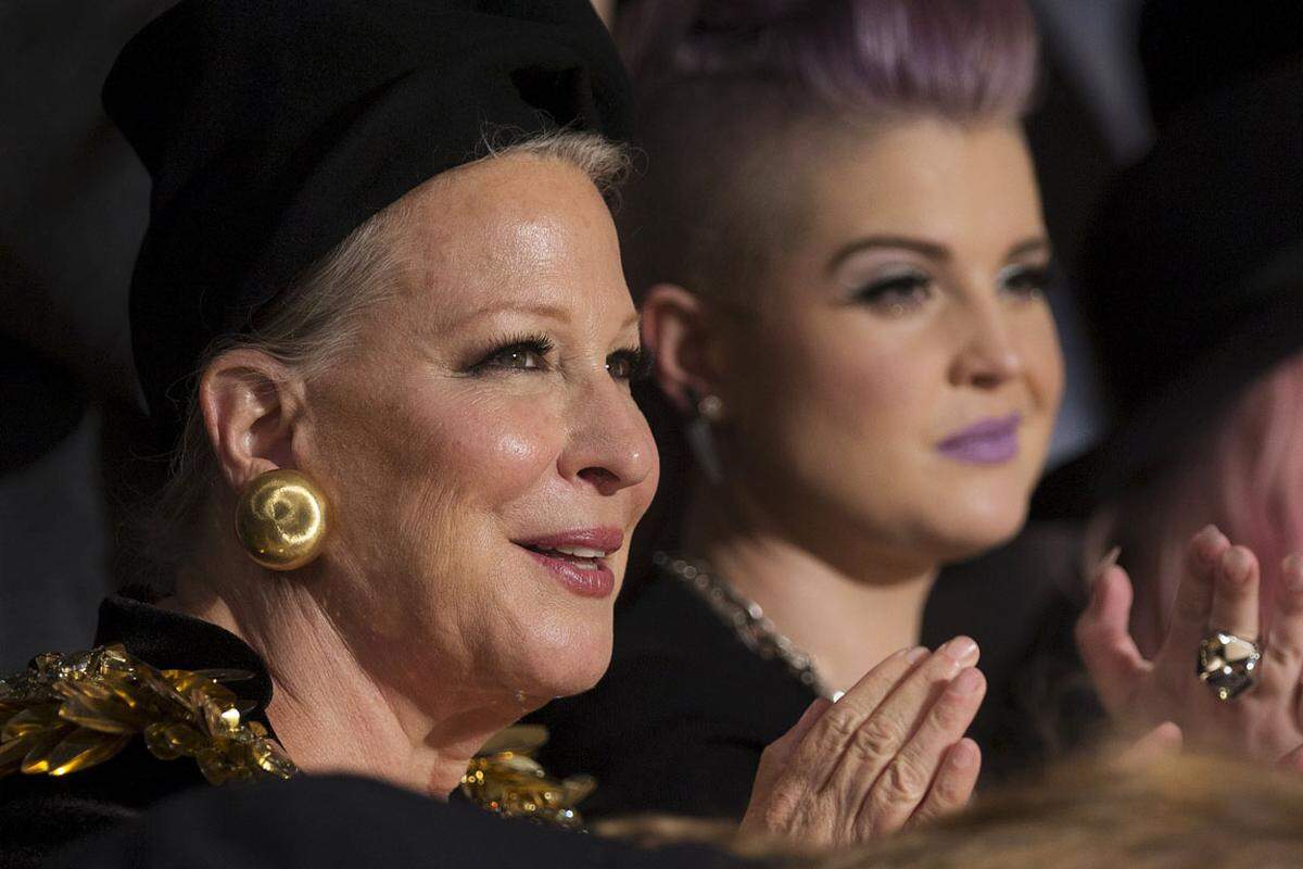 Bette Midler und Kelly Osbourne interessierten sich für die Trends von The Blonds.    