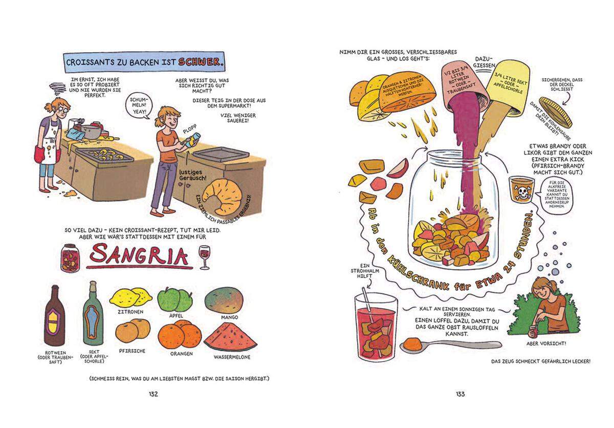 Die "kulinarischen Memoiren" vermitteln nicht nur das Lebensgefühl einer Kindheit und Jugend in den 80er- und 90er-Jahren, sondern auch die Geschmäcker der Gerichte, die nahezu plastisch dargestellt werden.