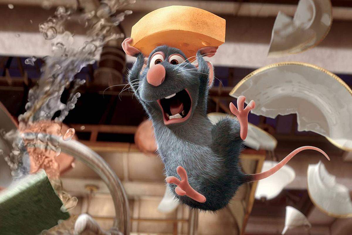 Eine Ratte als Meisterkoch in der Kulinarik-Hochburg Paris? Diese ungewöhnliche Geschichte verschaffte Disney dank des Animationsstudios Pixar einen Erfolg. Der kuriose Film besticht auch mit seiner herrlich komischen Darstellung eines gefürchteten Gastrokritikers.