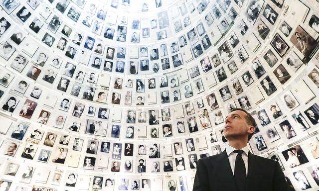 Kern zum Holocaust-Gedenktag in der Yad Vashem.
