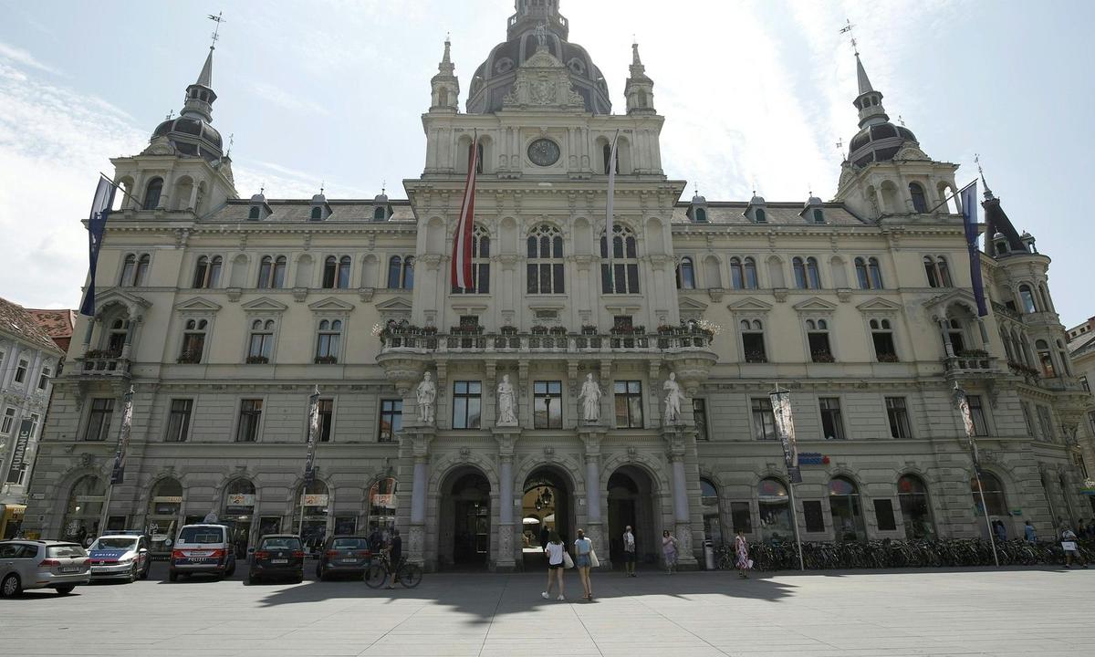 Im Rathaus hat der Pressersprecher des Bürgermeisters Siegfried Nagl den Brand miterlebt