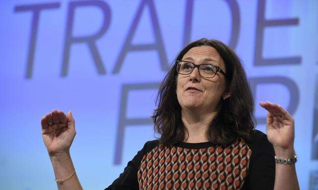 EU-Handelskommissarin Cecilia Malmström dämpft vorerst Erwartungen in Sachen TTIP.