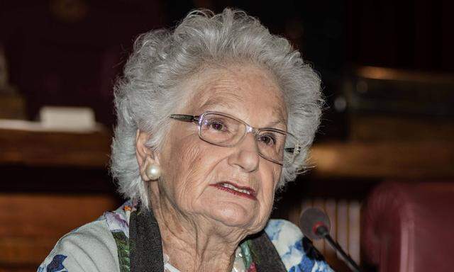 Die 89-jährige Holocaust-Überlebende Liliana Segre wird täglich massiv bedroht. 