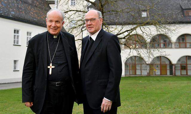  (v.l.) Kardinal Christoph Schönborn und Alois Schwarz