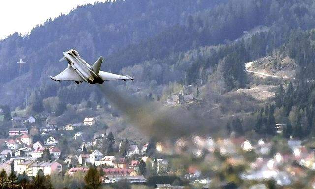 Zur Mittagszeit herrscht Flugverbot für die Eurofighter – es sei denn, es gibt einen Alarm.