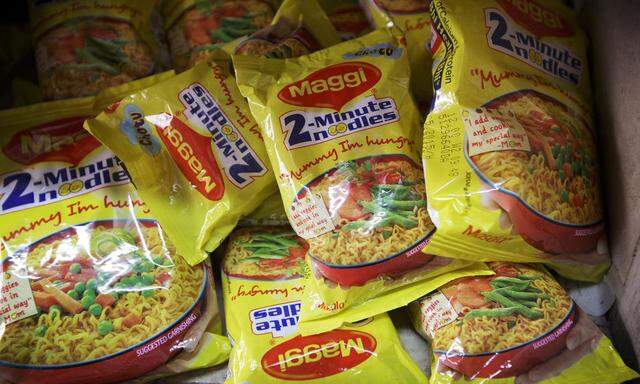 Maggi Noodles At Stores As Nestle SA's Crisis Deepens
