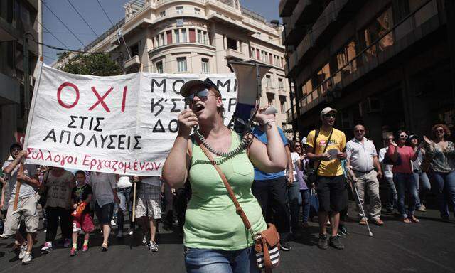 Griechenland Lehrer beginnen Streikwoche