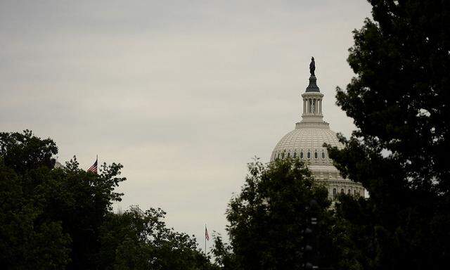 Blick auf das US-Kapitol in Washington D.C.