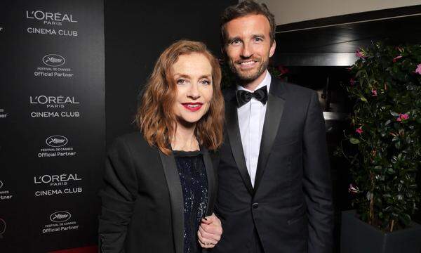 Isabelle Huppert mit Pierre-Emmanuel Angeloglou 