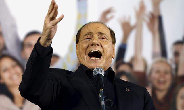 Italiens Ex-Premier tritt bei der EU-Wahl an.