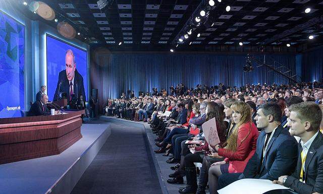 Putins Jahrespressekonferenz 