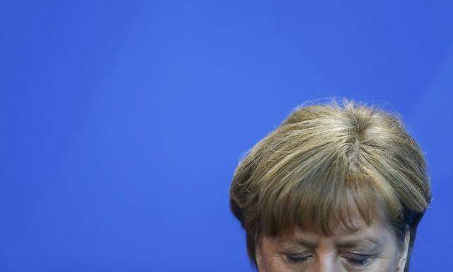 Kanzlerin Angela Merkel läuft die Zeit davon