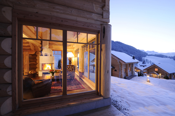 Romantische Hütten laden nicht nur zur Rast.