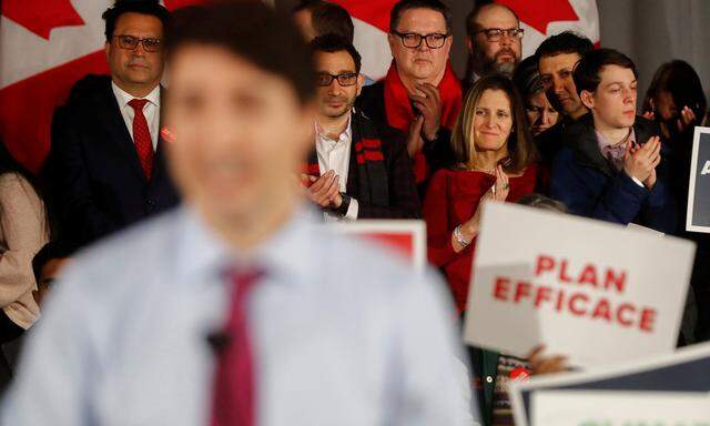 Premier Justin Trudeau verlor eine weitere Ministerin