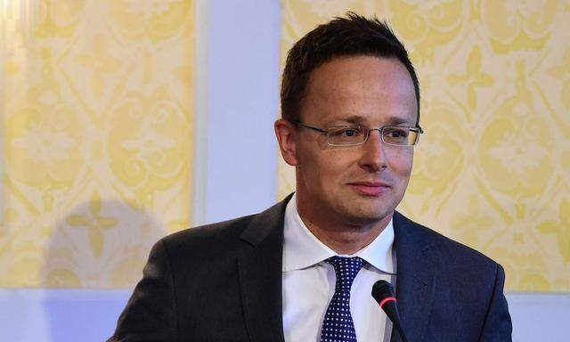 Ungarns Außenminister Peter Szijjártó