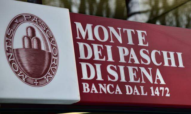 In Italien wurde die Bank Monte dei Paschi di Siena vor dem Kollaps gerettet.