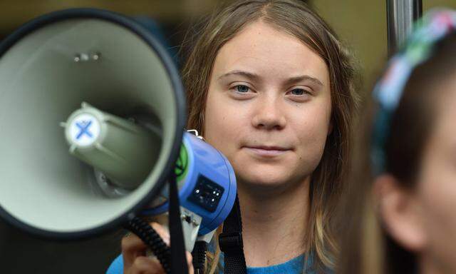Archivbild vom 19. Oktober von Klima-Aktivistin und „Fridays for Future“-Gründerin Greta Thunberg.