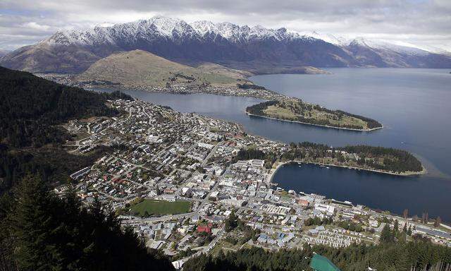 A general view of Queenstown