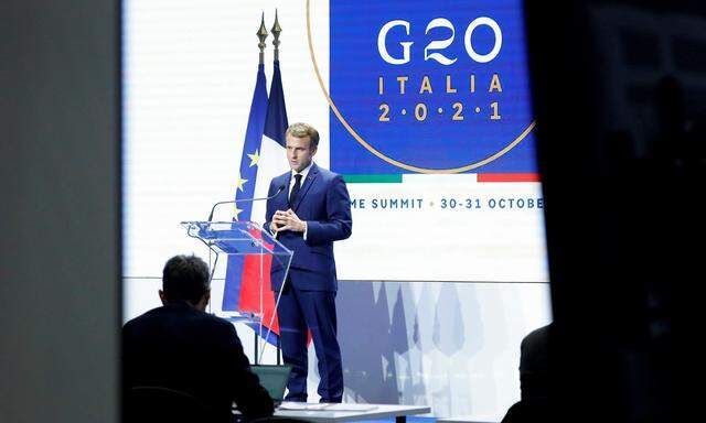 Frankreichs Präsident erhebt am Rande des G20-Gipfels schwere Vorwürfe. 