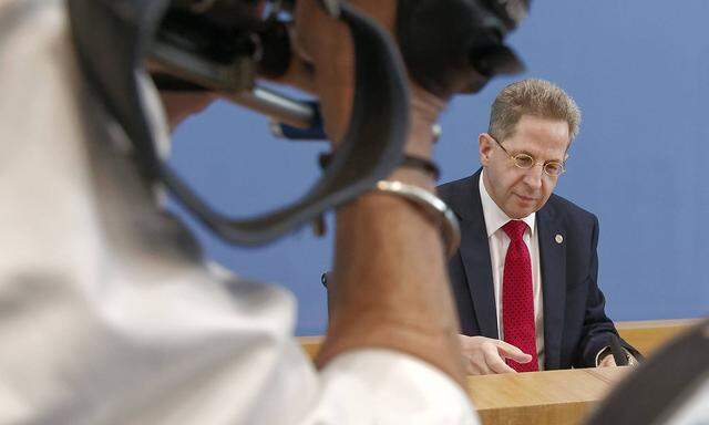 Archivbild: Hans-Georg Maaßen im Juli in der Bundespressekonferenz