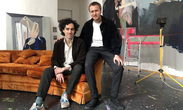  Alban Zerweck-Zapke und Leander Leutzendorff wollen Kunst und Kryptowelt zusammenführen.