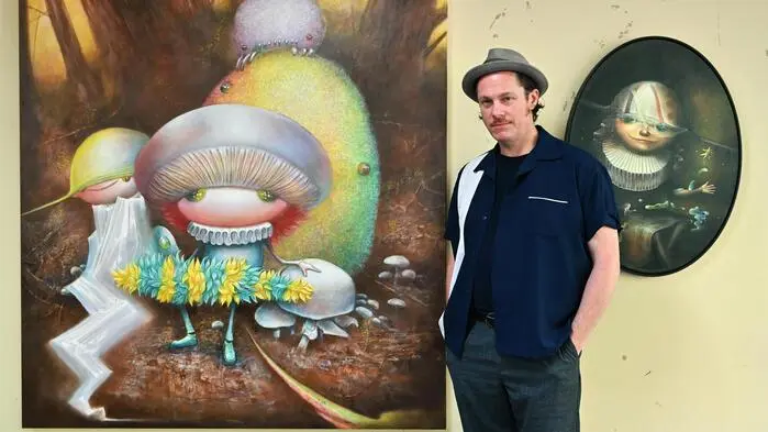„Kunst braucht eine neue 
Hippie-Zeit“: Josef Florian Krichbaum. 