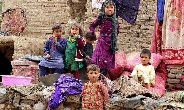 In Afghanistan werden laut dem Kinderhilfswerk Unicef in diesem Jahr 1,1 Millionen Kinder von schwerer Auszehrung betroffen sein - fast doppelt so viele wie 2018. 