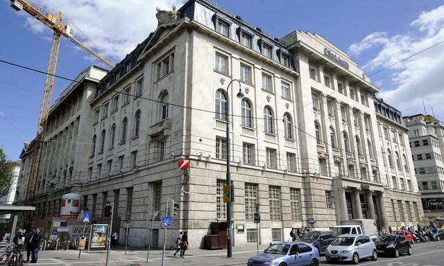 WIEN: BANK AUSTRIA ZENTRALE IN DER SCHOTTENGASSE