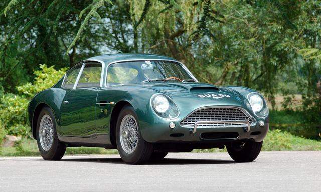 Vor Bond. Englischer Racer mit den höchsten Stilnoten: Aston Martin DB4 GT Zagato, 1960.