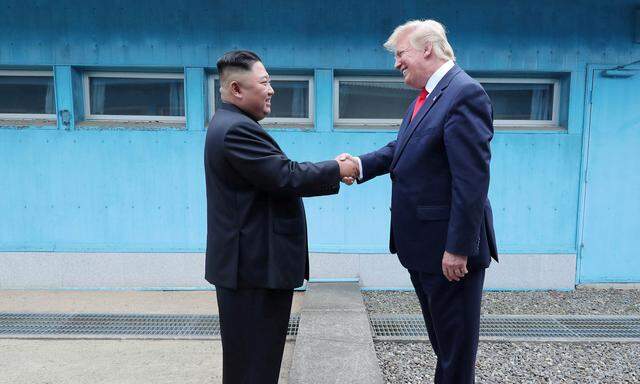 Kim Jong-un und Donald Trump.