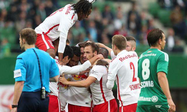 Jubel bei Red Bull Salzburg.