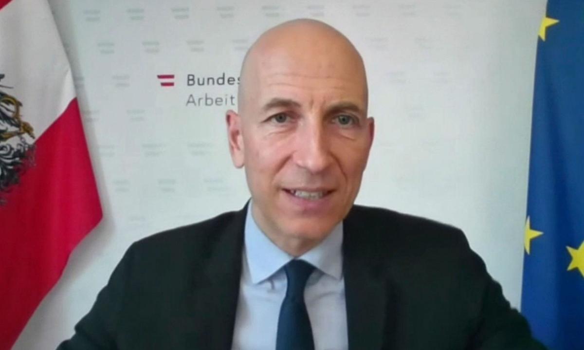 Bundesminister Martin Kocher
