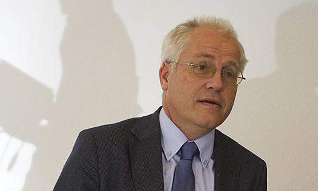 Der Europaabgeordnete Hans-Peter Martin