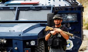 Angespannte Stimmung im Kosovo. 