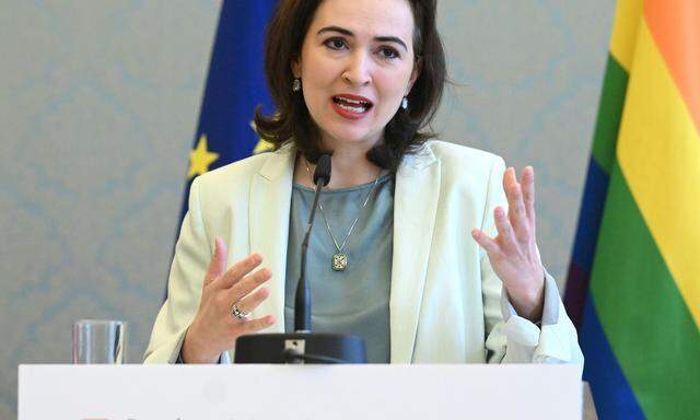  Justizministerin Alma Zadić (Grüne) 