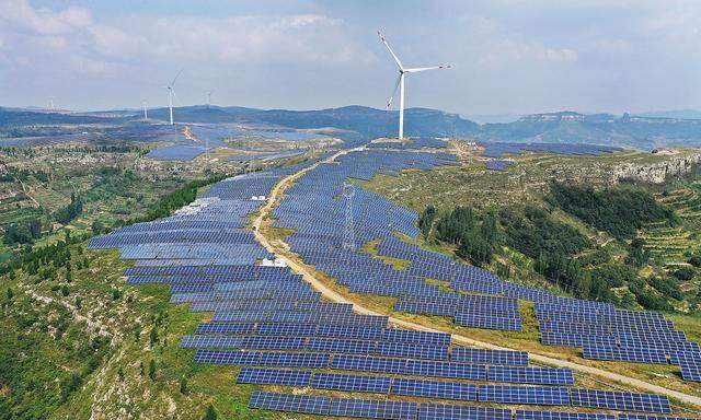 Wind-solar Hybrid Photovoltaic Power Station In Zaozhuang