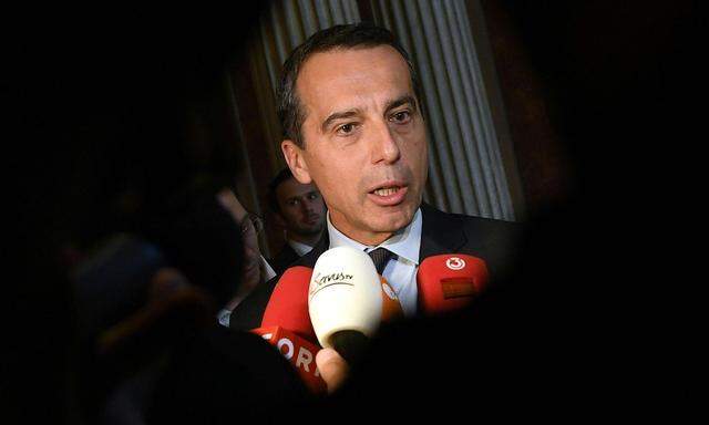 Kanzler Christian Kern (SPÖ)