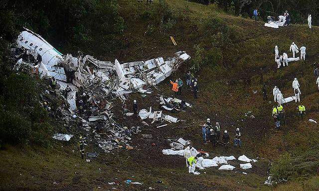 Flugzeugabsturz in Kolumbien