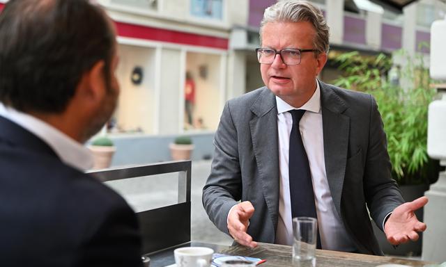 „Die FPÖ kommentiert ja eigentlich nur die Politik“: Christopher Drexler, Landeshauptmann der Steiermark.
