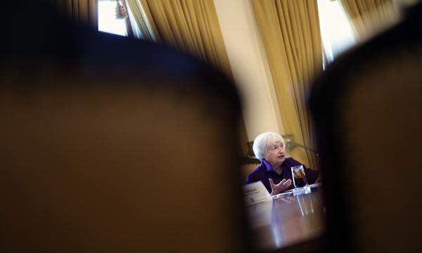 US-Finanzministerin Janet Yellen findet die Rating-Herabstufung „willkürlich“. 