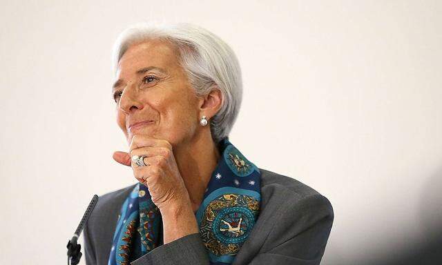 IWF-Chefin Christine Lagarde beteuert, ihren Job behalten zu wollenob behalten zu wollen